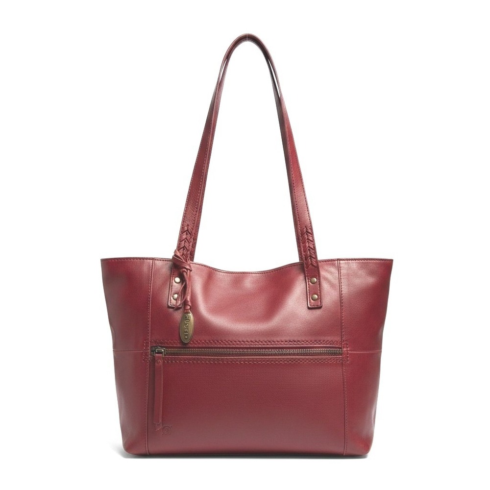 Born Genuine Soft Leather Midwood Tote Purse Womens Minimalist Casual Office Bag